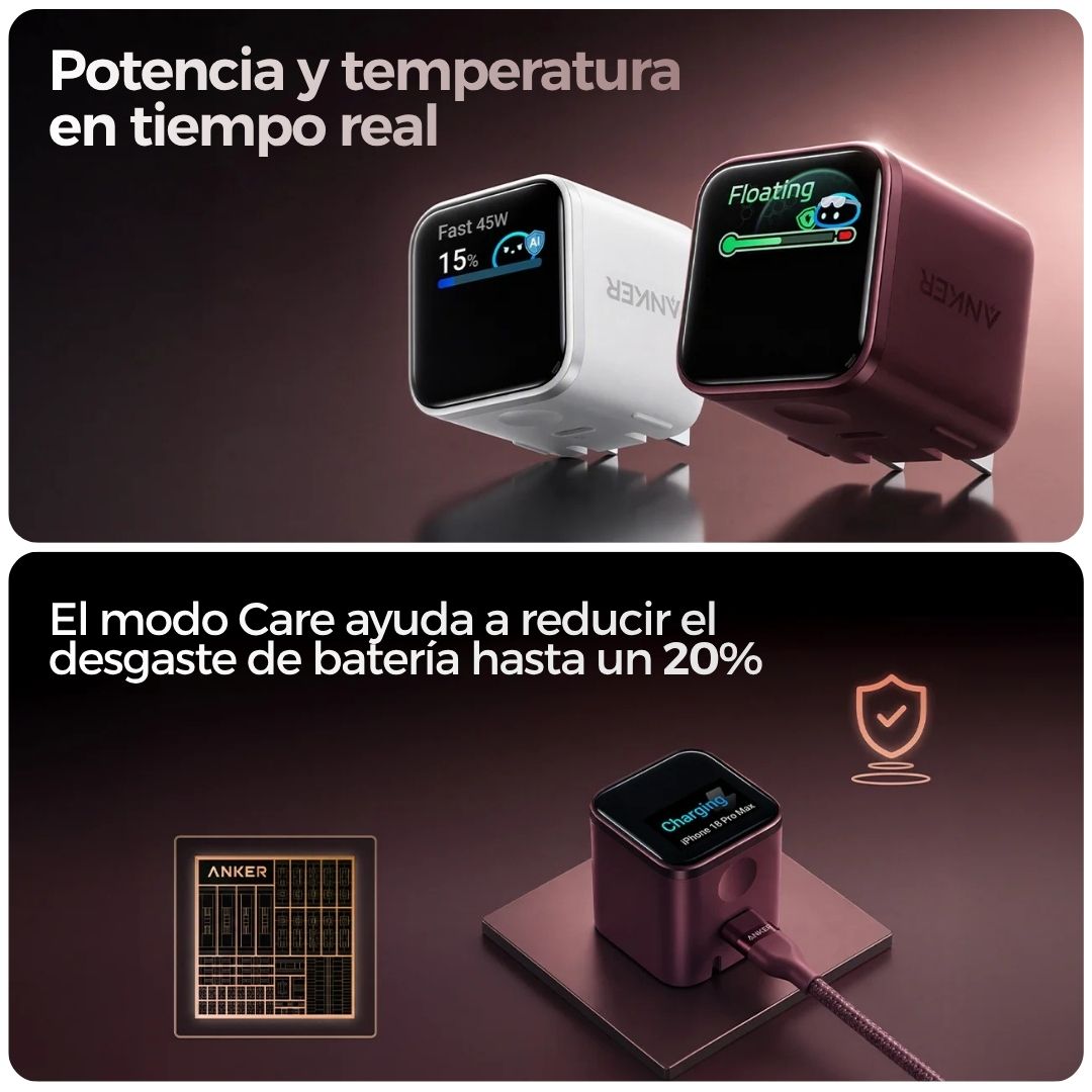 Anker Nano Cargador Inteligente de 45W - Versión OTA
