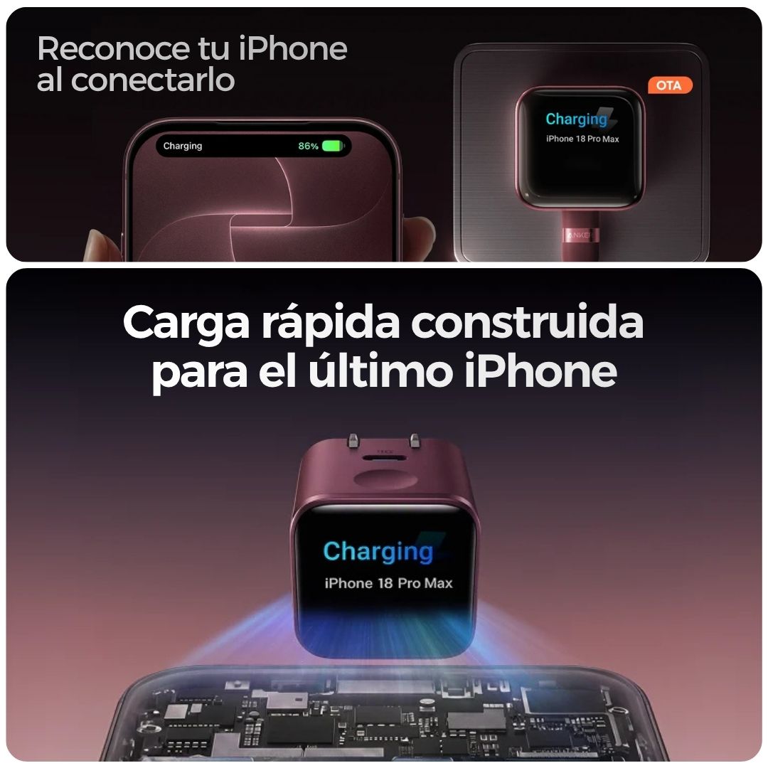 Anker Nano Cargador Inteligente de 45W - Versión OTA