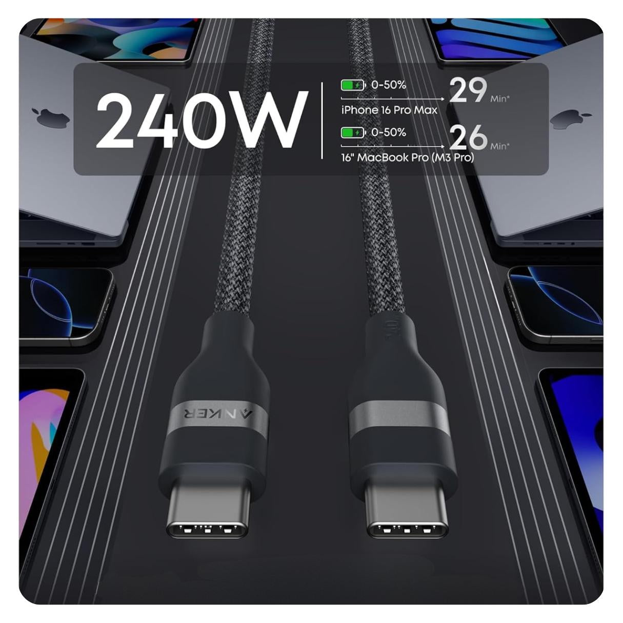 Anker Nano Cable - USB C 240W