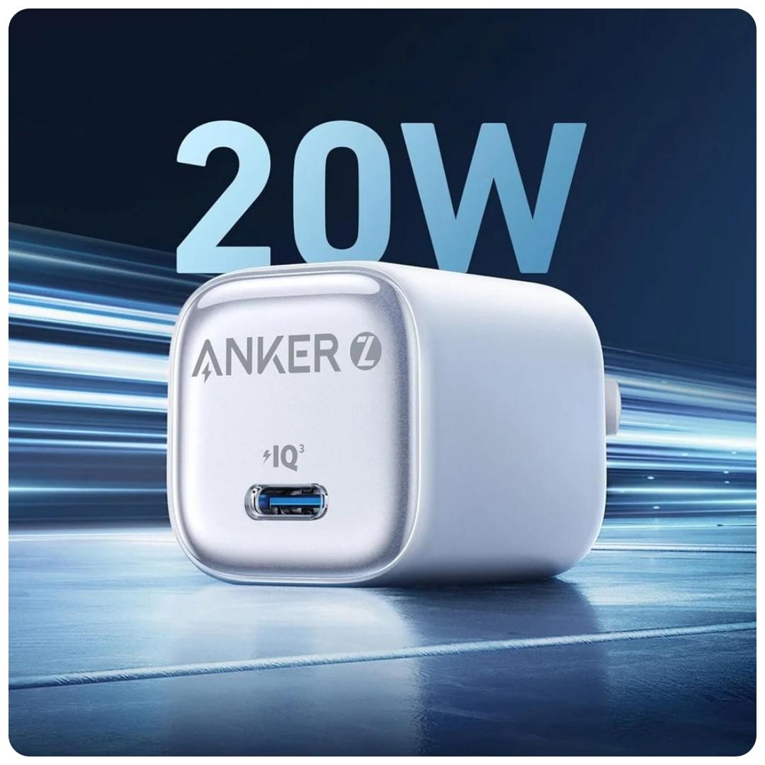 Anker Zolo cargador de 20W PD - Blanco