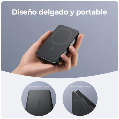 Anker Nano Power Bank Slim 10k mAh - MagSafe Qi2 15W