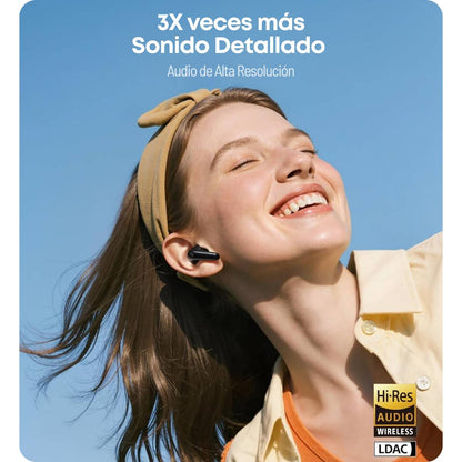 Auriculares Soundcore P31i by Anker, cancelación de ruido adaptativa en tiempo real y traducción en vivo