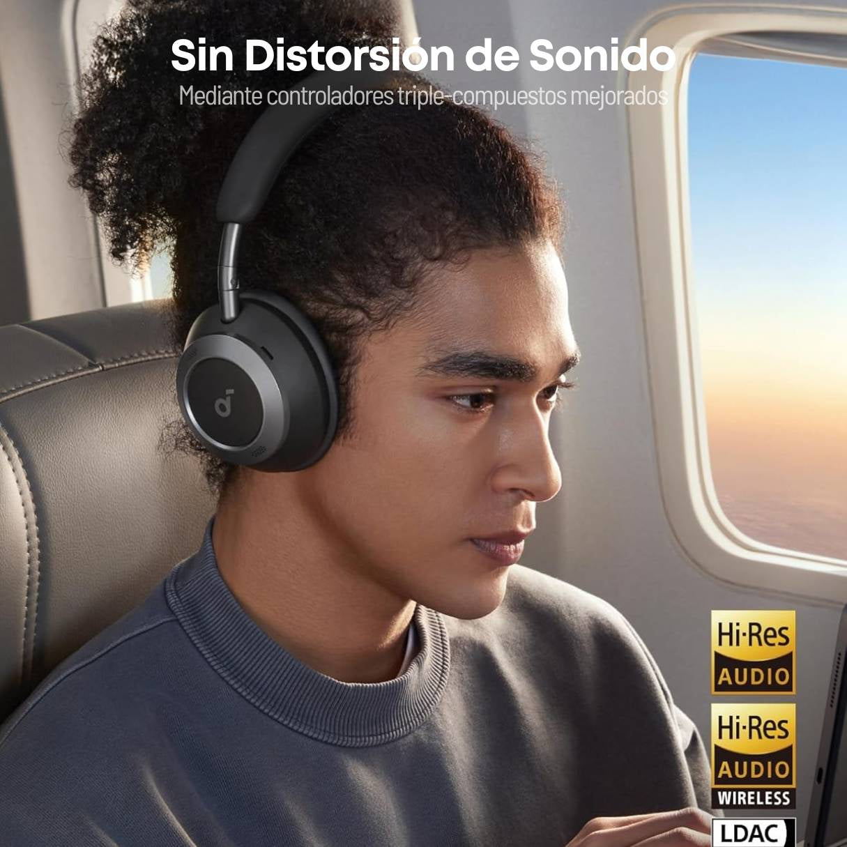 Auriculares Soundcore Space One Pro by Anker con ANC