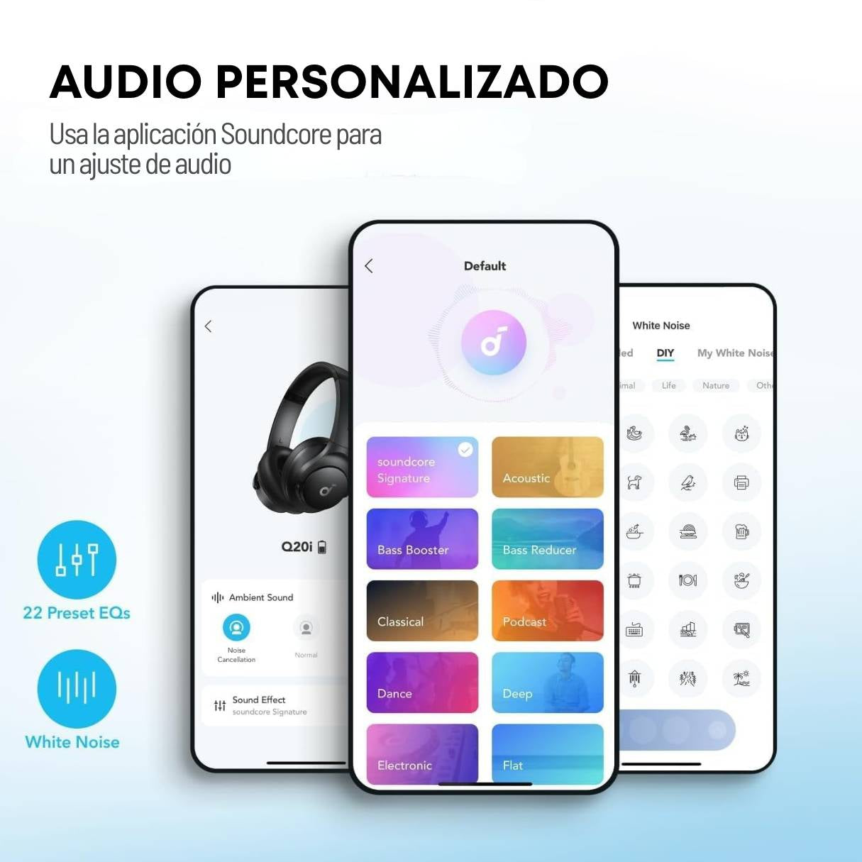 Auriculares Soundcore Q20i by Anker con ANC