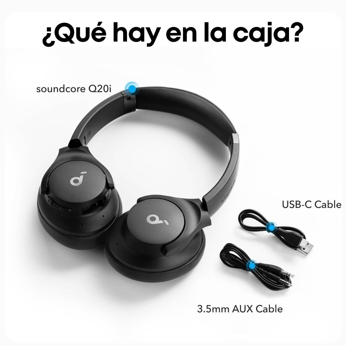 Auriculares Soundcore Q20i by Anker con ANC