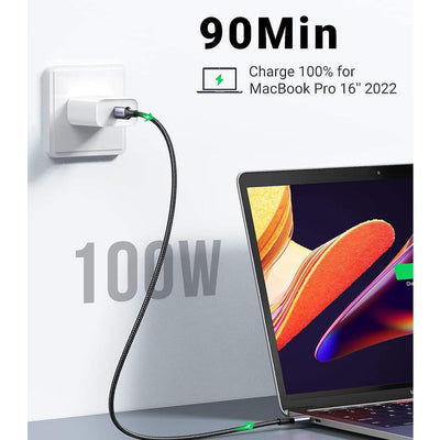 UGREEN Pack 2 Cables USB-C a USB-C 100W