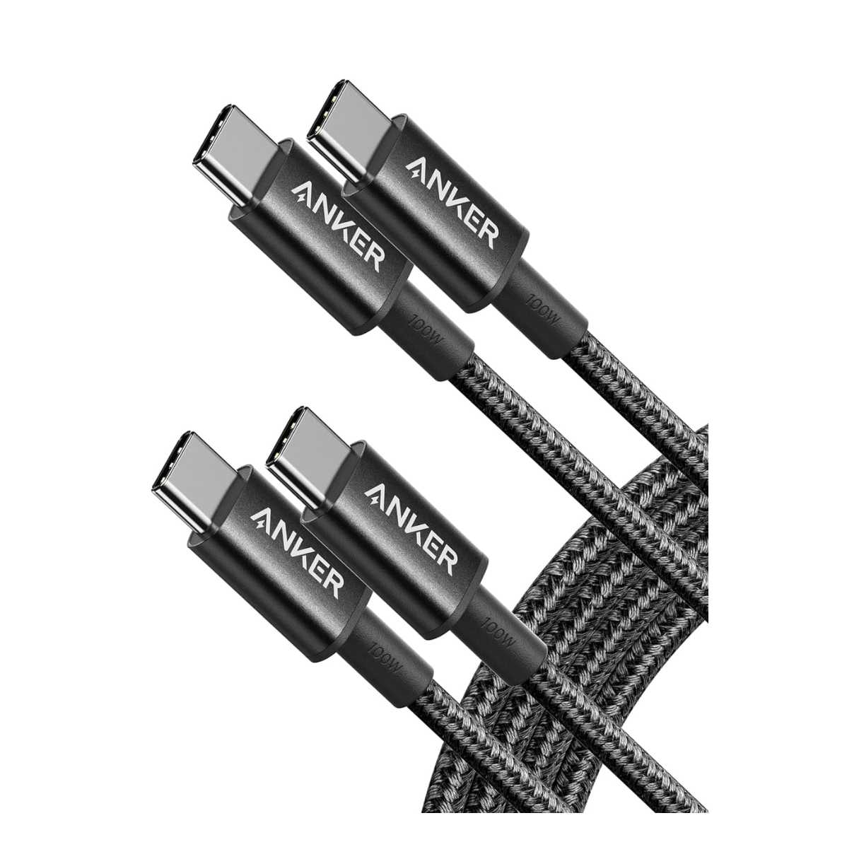 Anker Cable Pack 2  USB-C a USB-C 100W 1.8M