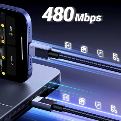 UGREEN Cable USB-C a USB-C 100W