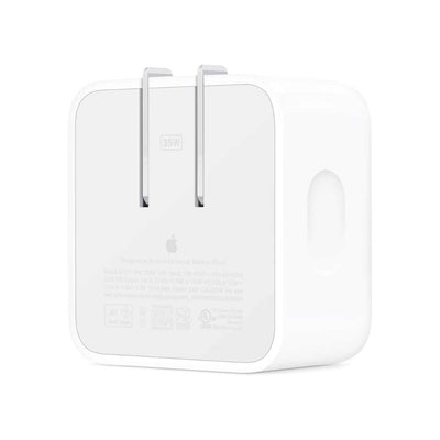 Apple - Cargador tipo C Doble de 35W