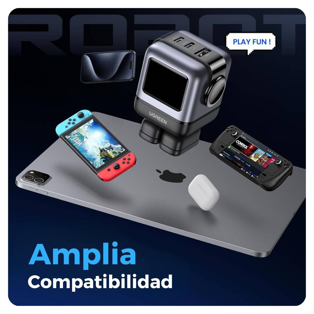 UGREEN Nexode Robot Cargador 65W PD