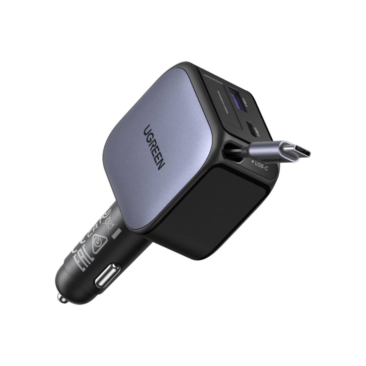 UGREEN Cargador de Vehículo 60W