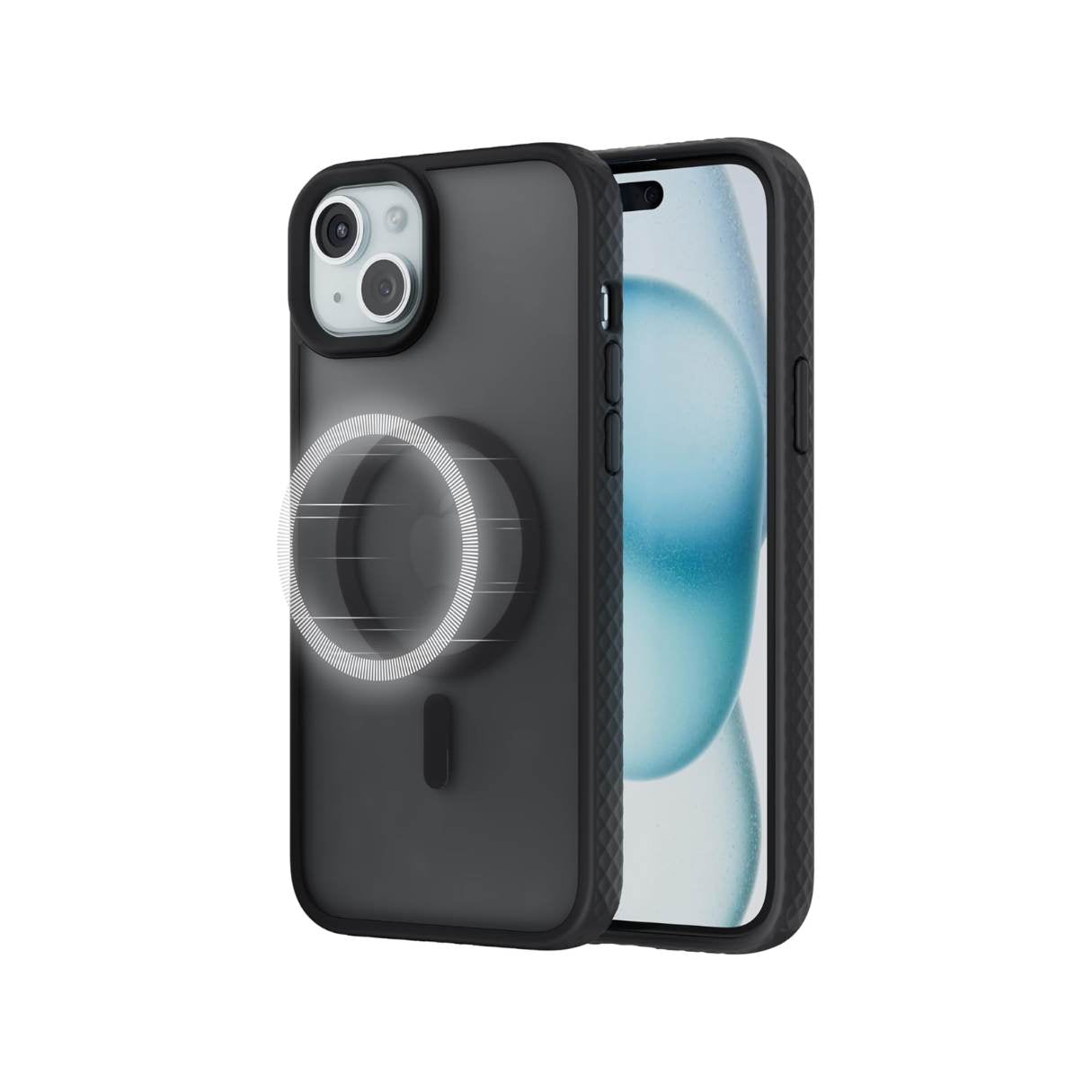 Anker Funda MagSafe para iPhone 15 Plus translúcida