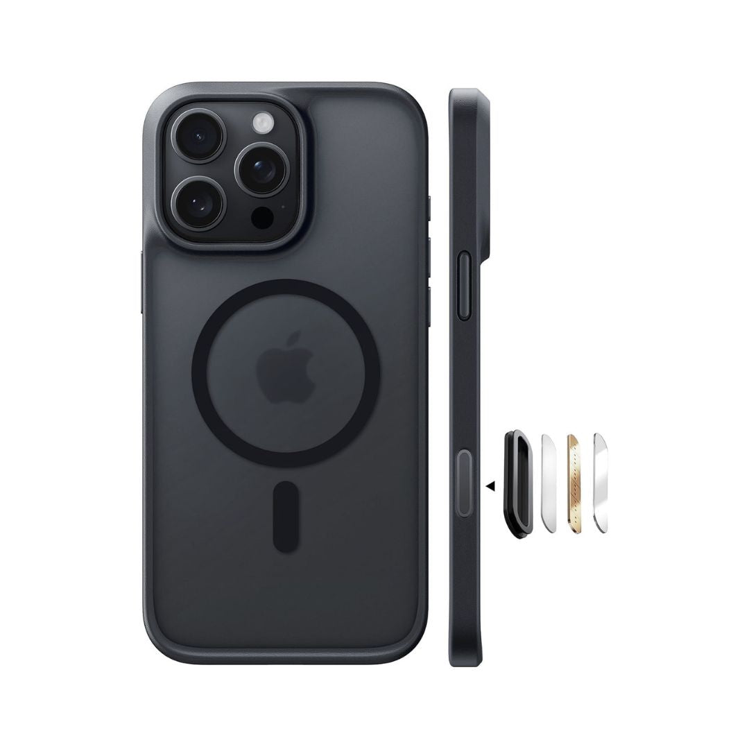 TORRAS Funda MagSafe negro mate – iPhone 16 Pro Max