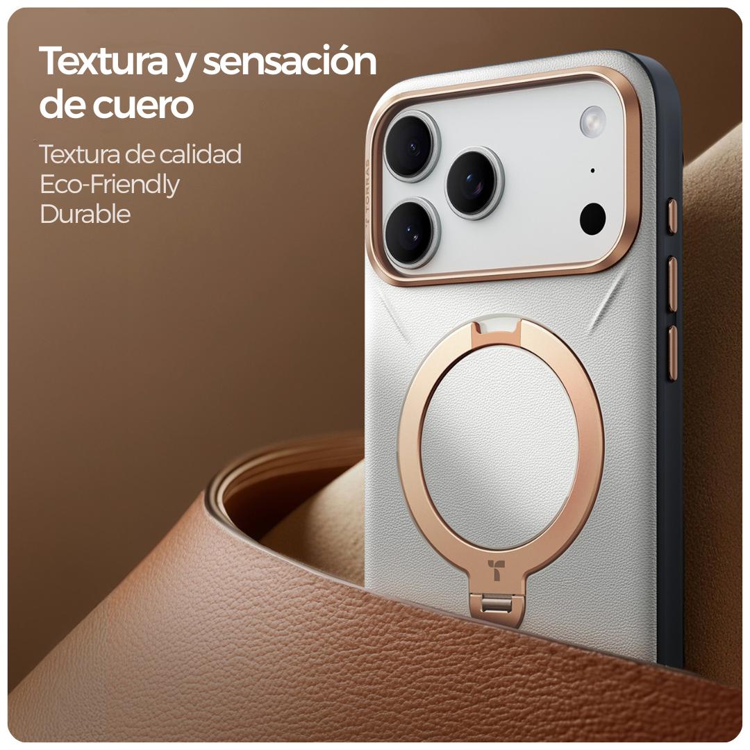 Torras Ostand Q3 Air VegSkin para iPhone 17 Pro