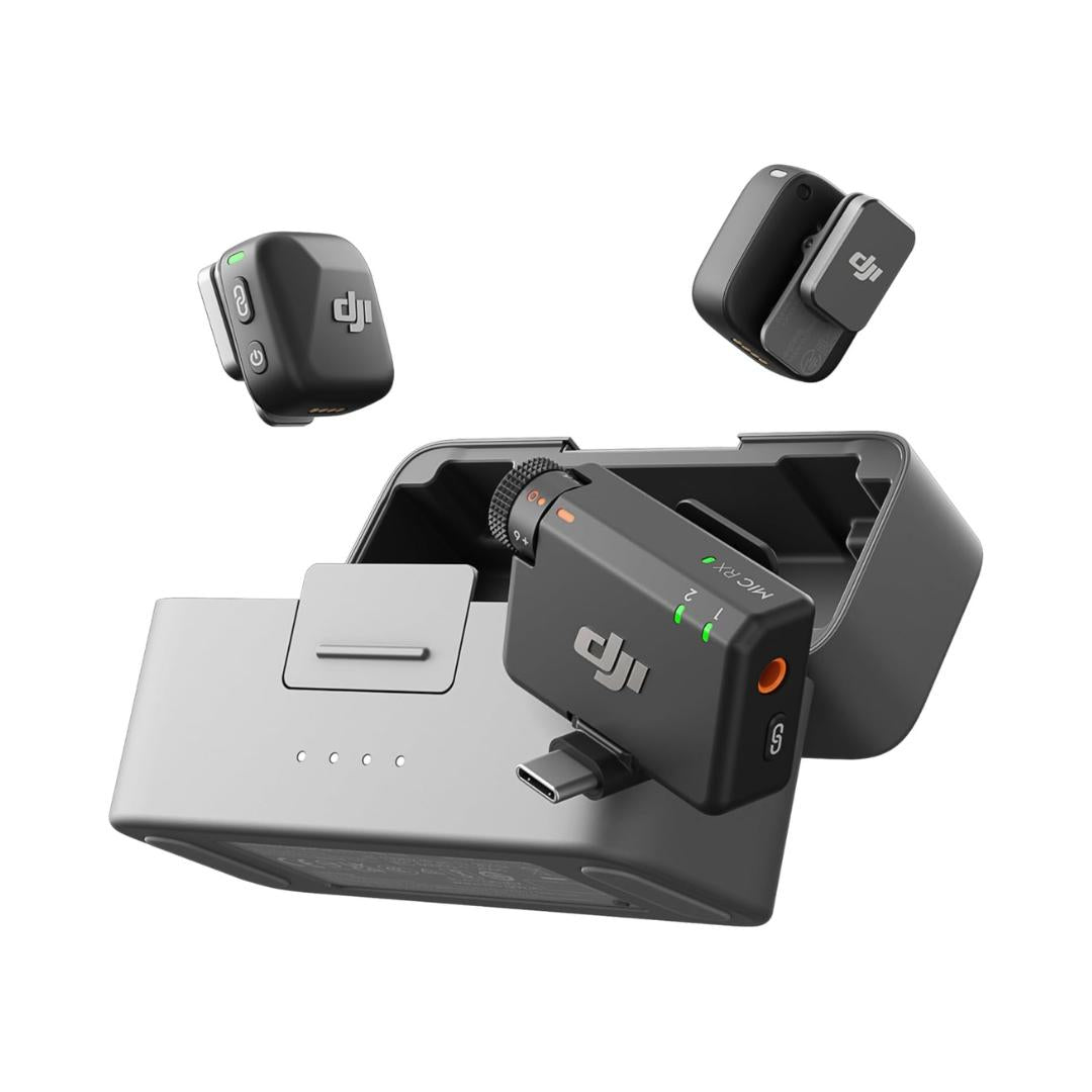 DJI Mic Mini 2 TX + 1 RX + estuche de carga