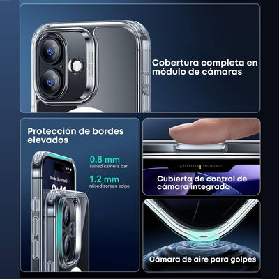 ESR Funda MagSafe Transparente para iPhone 17