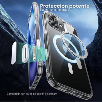 ESR Funda MagSafe Transparente para iPhone 16