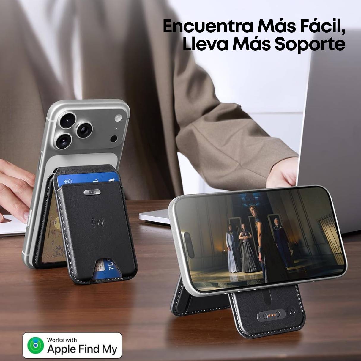 ESR Geo - Billetera Magsafe con Find My