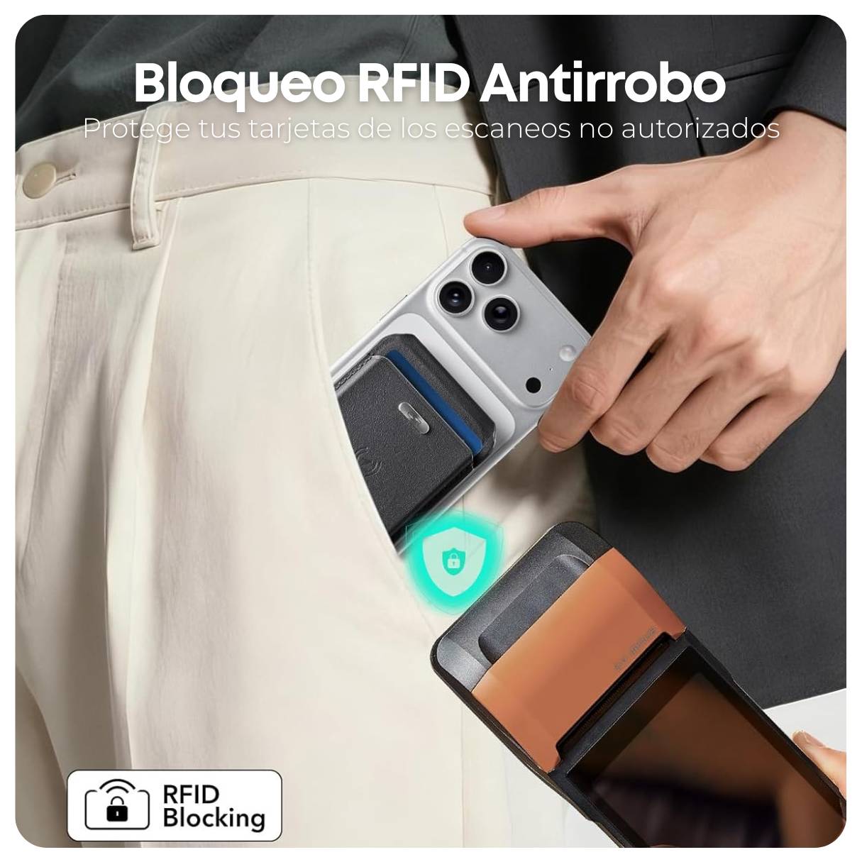 ESR Geo - Billetera Magsafe con Find My