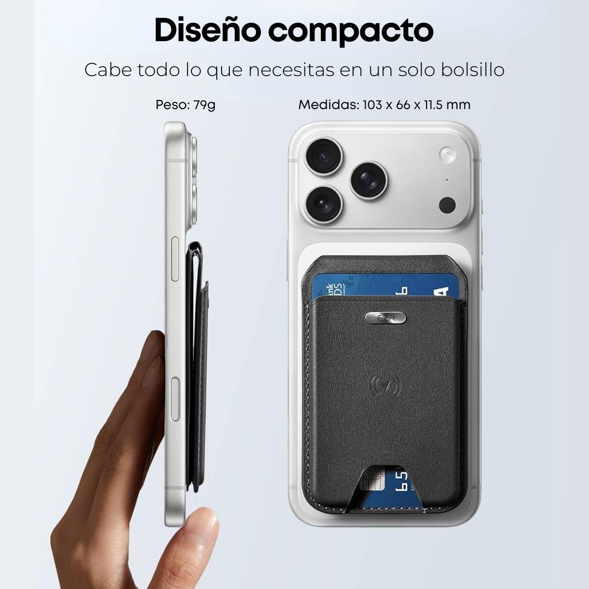 ESR Geo - Billetera Magsafe con Find My