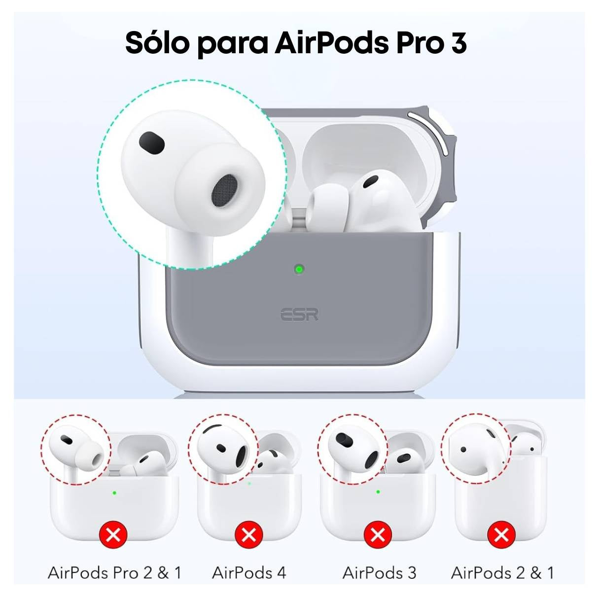 ESR funda para AirPods Pro 3
