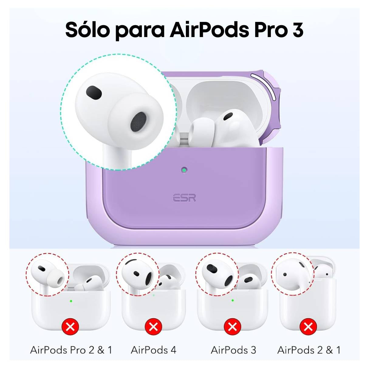 ESR funda para AirPods Pro 3