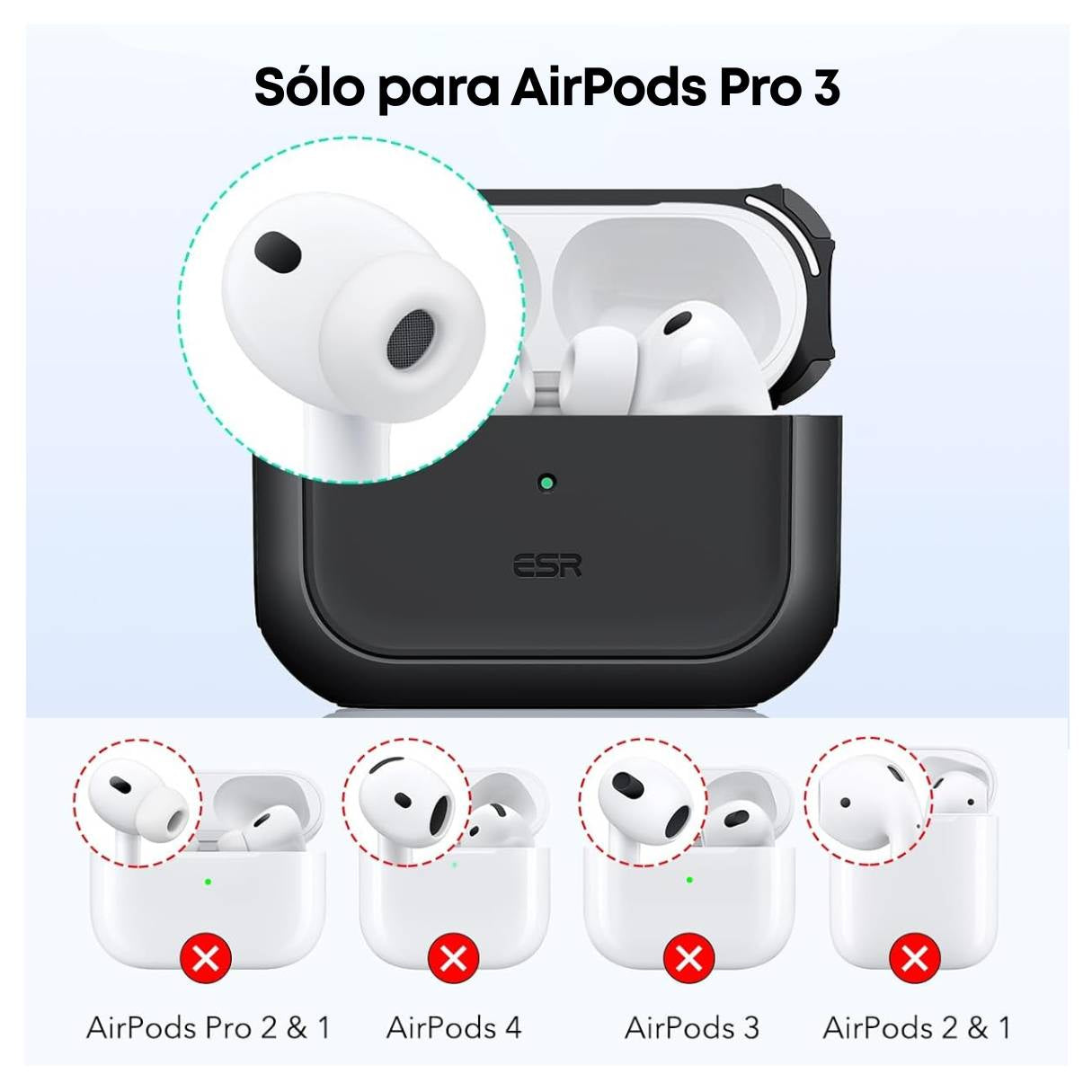 ESR funda para AirPods Pro 3