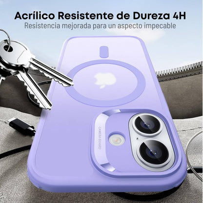 Funda ESR para iPhone 17 con MagSafe, compatible con carga Qi2 de 25W, protección de grado militar 3X, funda lila