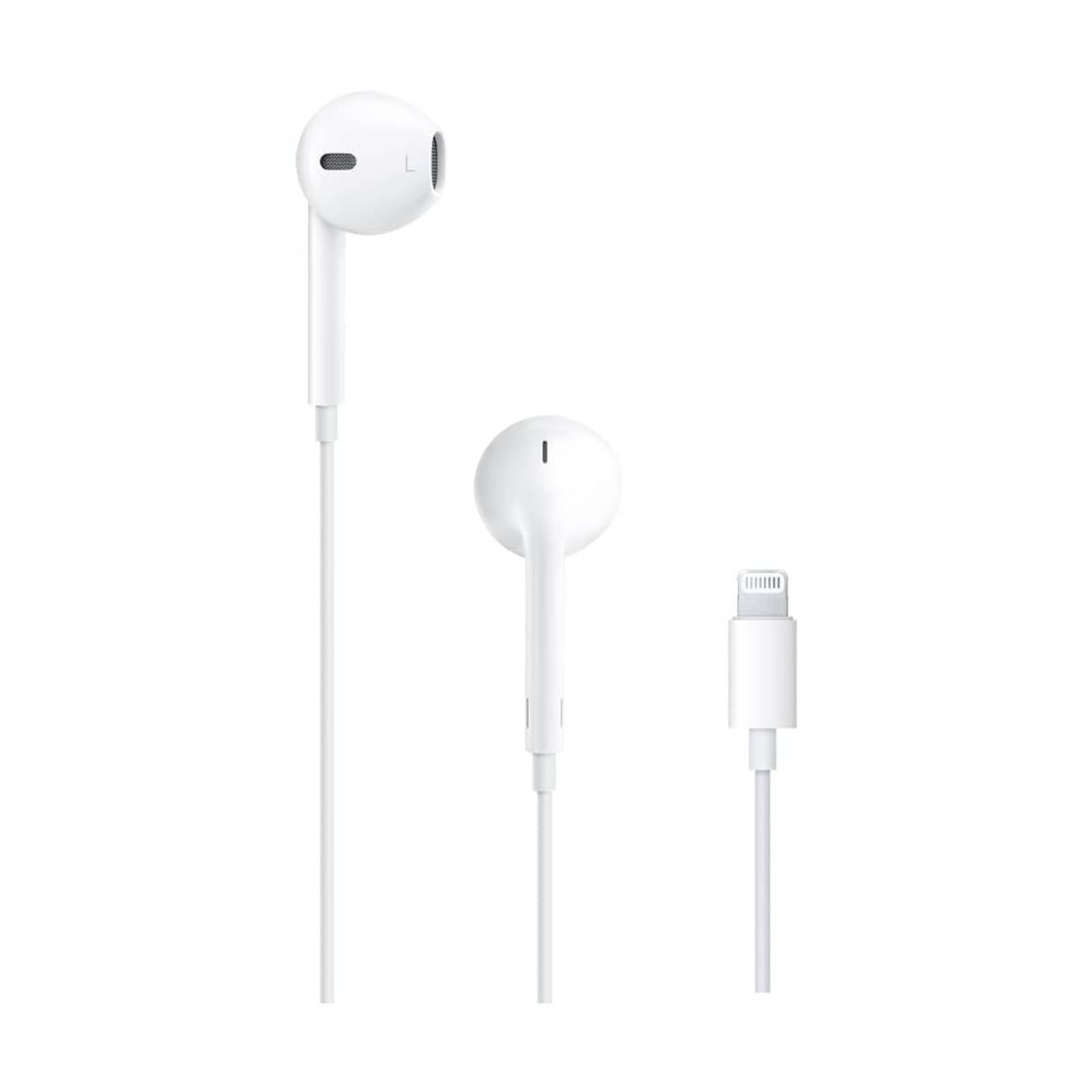 Apple Auriculares EarPods con cable con control integrado para controlar la música, llamadas telefónicas y volumen