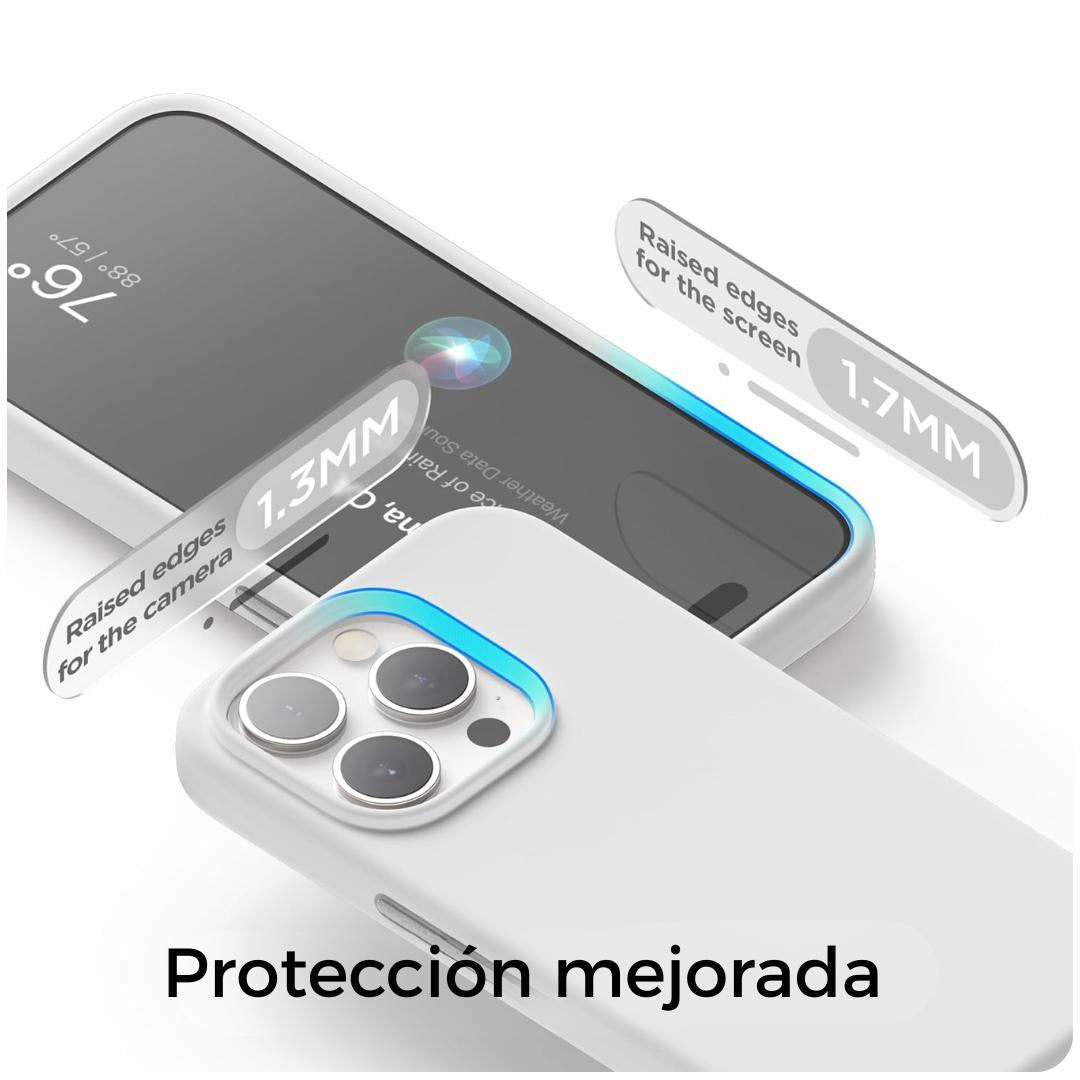 Elago estuche blanco con MagSafe para iPhone 15 Pro Max