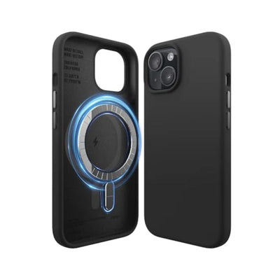 Elago estuche negro con MagSafe para iPhone 15