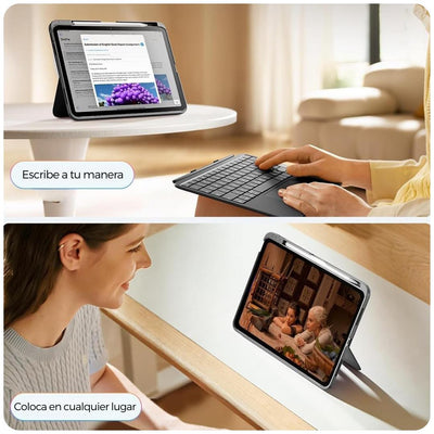ESR Estuche con teclado para iPad Air M4-M2 de 11”