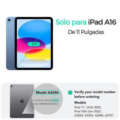 ESR Mica de Vidrio para iPad A16 de 11”