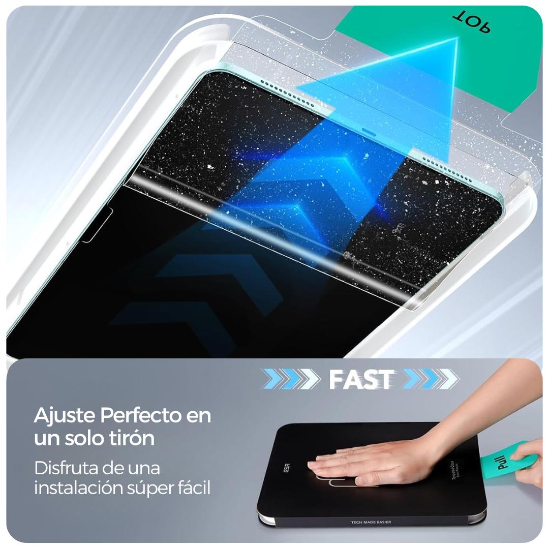 ESR Mica de Vidrio para iPad Air 11” M2 a M4