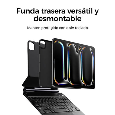 ESR Funda con Teclado para iPad Pro M5 M4 de 11”