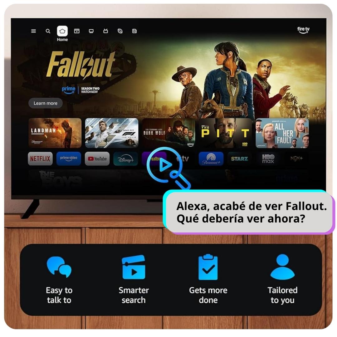 Amazon Fire TV Stick 4K Plus - 8 Gb