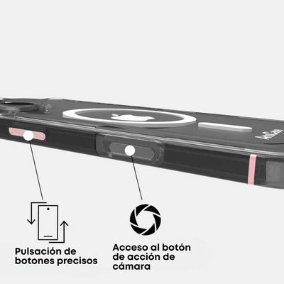 ArtsCase Funda MagSafe Transparente – iPhone 17
