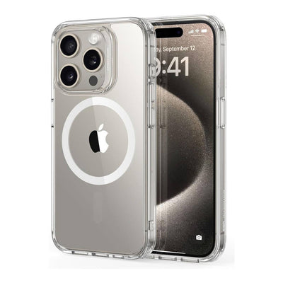 ESR Funda  MagSafe para iPhone 15 Pro transparente