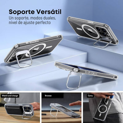 ESR Funda  MagSafe para iPhone 15 Pro transparente