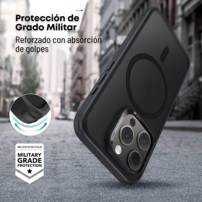 Funda ESR para iPhone 15 Pro, con MagSafe, protección de grado militar, resistente al amarilleo, negro mate