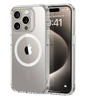 Funda ESR para iPhone 15 Pro Max con MagSafe, protección de grado militar 3X, funda transparente