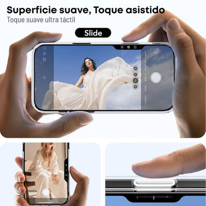 Funda ESR para iPhone 16 Pro con MagSafe, protección de grado militar 3X, anti amarilleo, soporte de anillo de cámara, funda transparente