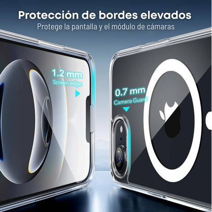 Funda ESR para iPhone 16e con MagSafe, protección de grado militar 3X, funda transparente