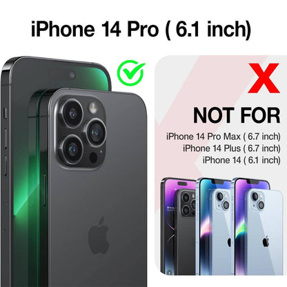 Funda TORRAS MagSafe para iPhone 14 Pro, protección de grado militar, probada en caídas de 3 metros, negro mate