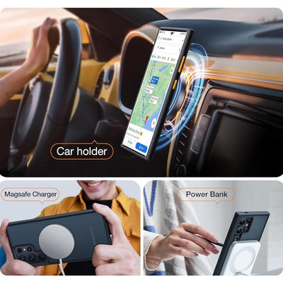Torras Funda MagSafe para Samsung Galaxy S24 Ultra