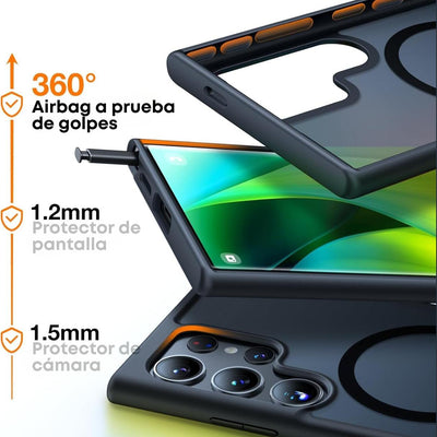 Torras Funda MagSafe para Samsung Galaxy S24 Ultra