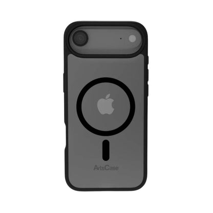 Funda ArtsCase para iPhone 17 Air con MagSafe, protección de grado militar, transparente bordes negros