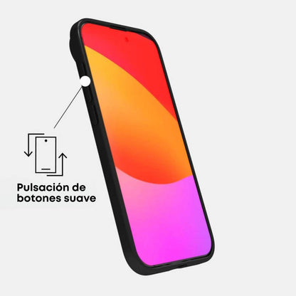 Funda ArtsCase para iPhone 17 Air con MagSafe, protección de grado militar, transparente bordes negros