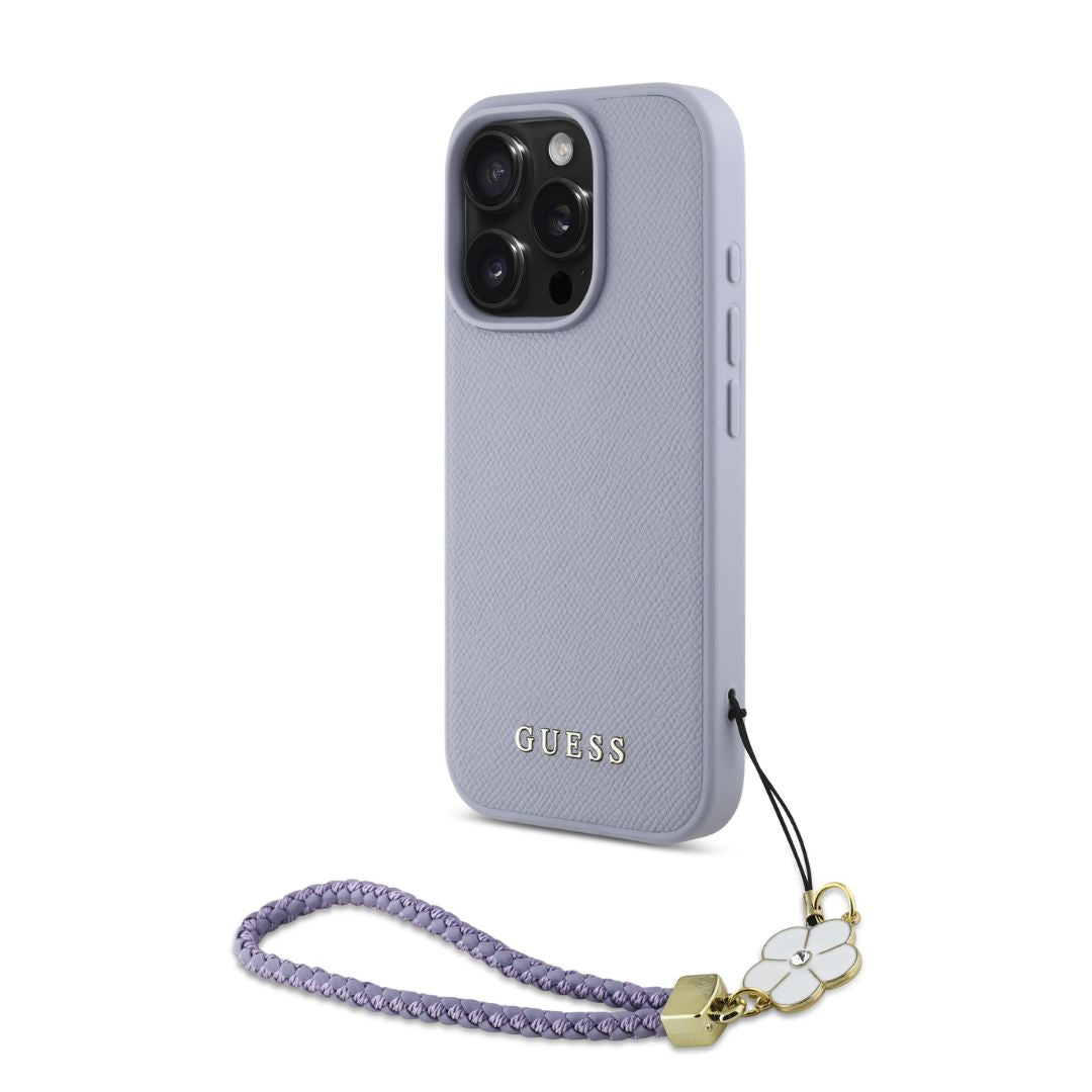 Guess Funda MagSafe lila - iPhone 16 Pro