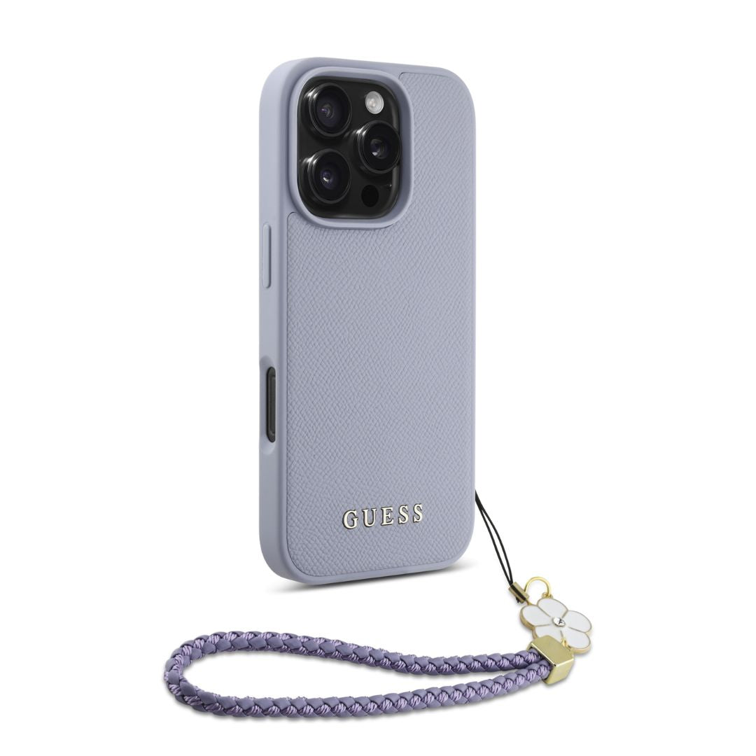 Guess Funda MagSafe lila - iPhone 16 Pro